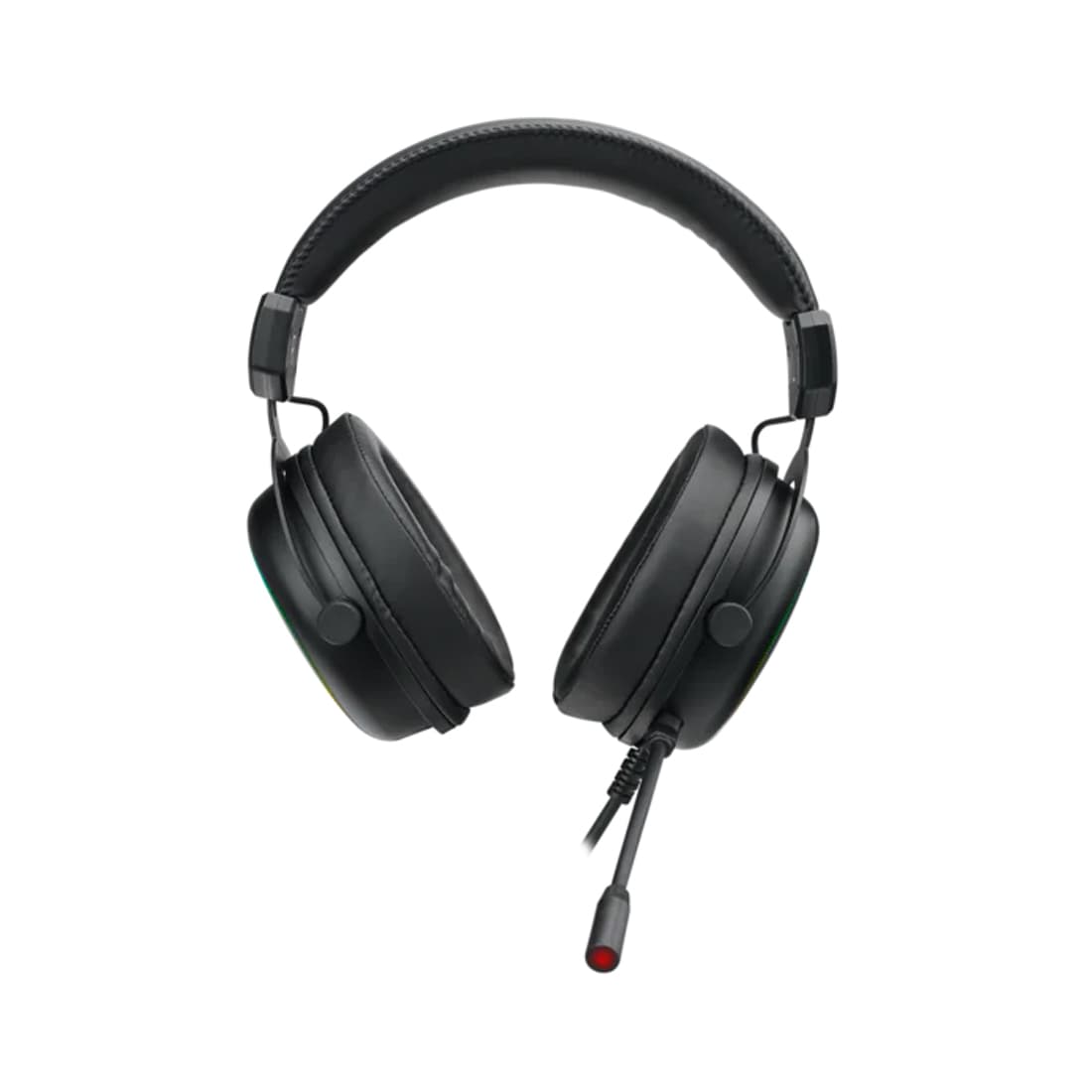 Гарнитура, Rapoo, VH300S, Тип крепления: Дуговые, Микрофон, USB, Длина кабеля 2 м, RGB LED, Игровые, 165 x 105 x 235 мм, Черный