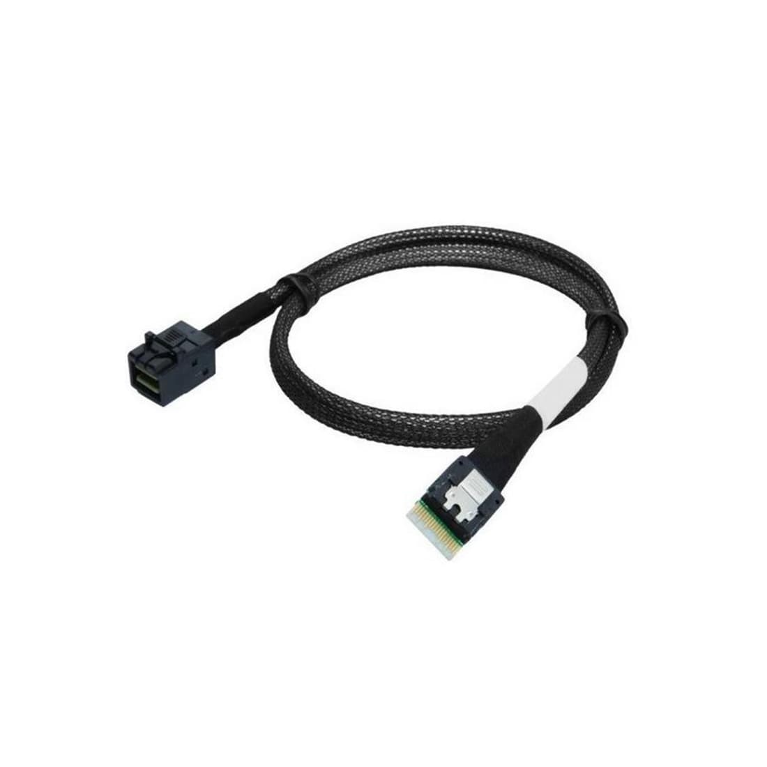 Кабель интерфейсный, Slimline SAS x4 to Mini SAS HD, Supermicro, CBL-SAST-1295-100, 95cm, 100Ohm