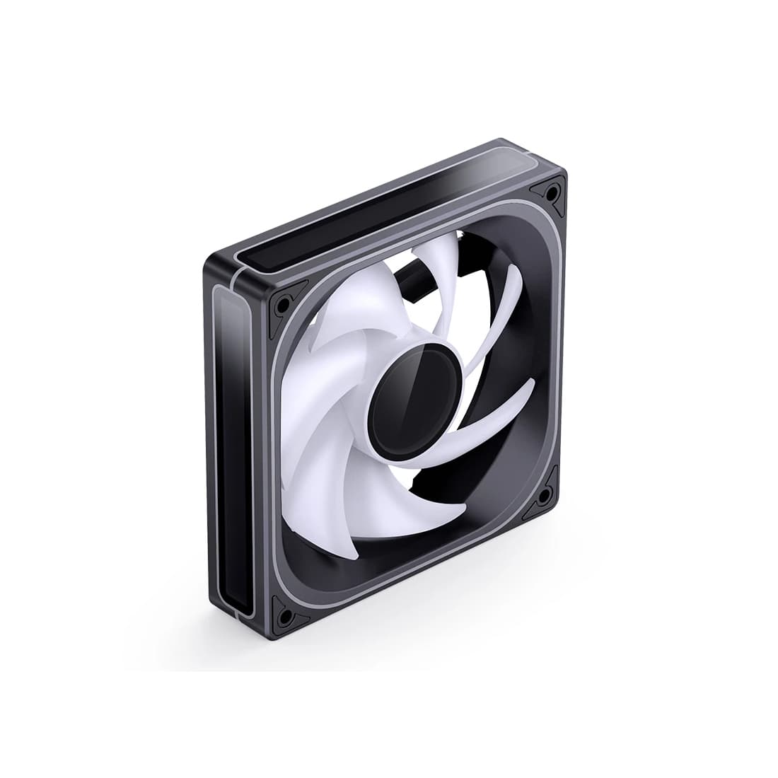 Вентилятор для компьютерного корпуса, Jonsbo, ZB-120B, 120мм ARGB, 700 - 2400±10% об.мин, 65,26CFM, 36,6dB(A), 4pin, 12012028мм, Чёрный