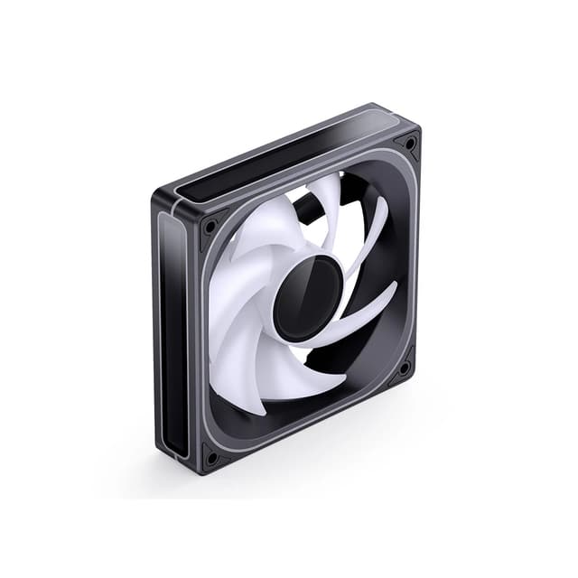 Вентилятор для компьютерного корпуса, Jonsbo, ZB-120B, 120мм ARGB, 700 - 2400±10% об.мин, 65,26CFM, 36,6dB(A), 4pin, 12012028мм, Чёрный