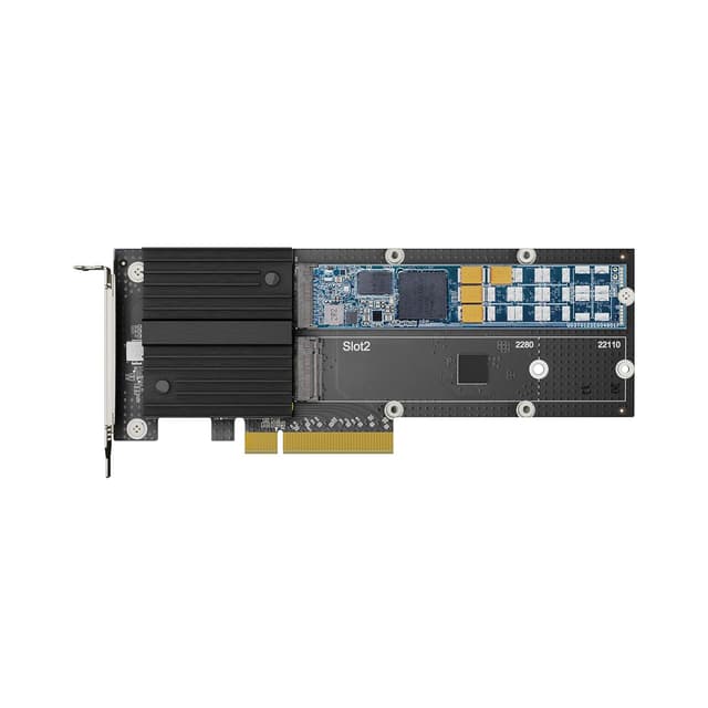 Плата адаптера, Synology, M2D20, PCIe 3.0 x8