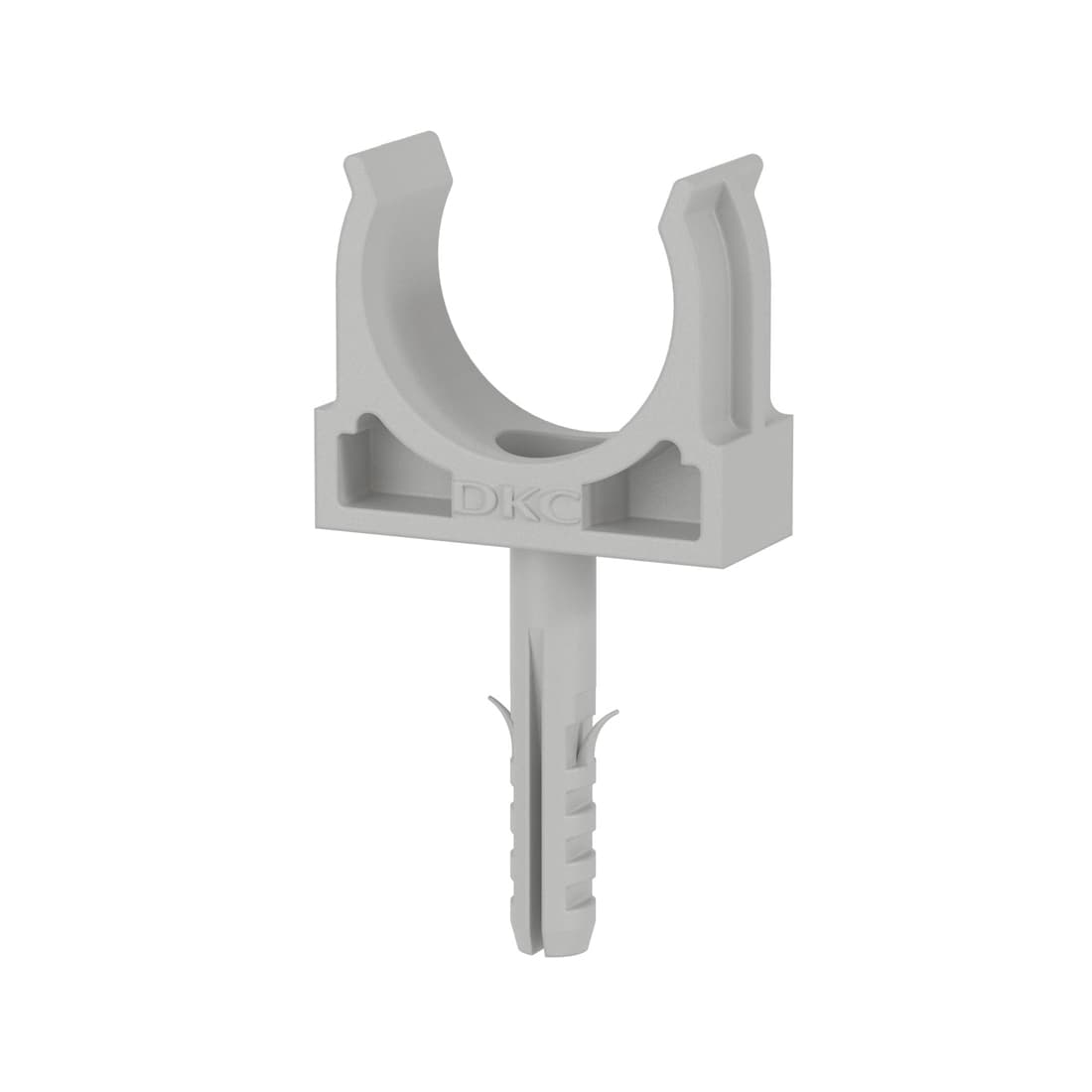 Держатель с защелкой и дюбелем, DKC, 51325, д.25мм