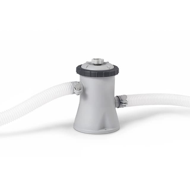 Фильтрующий насос Krystal Clear для бассейнов, INTEX, 28602, Пластик, 1250 л/час., Серый, Цветная коробка