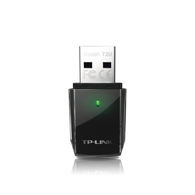 USB-адаптер, TP-Link, Archer T2U, Wi-Fi 5, 802.11a/b/g/n/ac, 2,4/5ГГЦ, AC600, USB 2.0