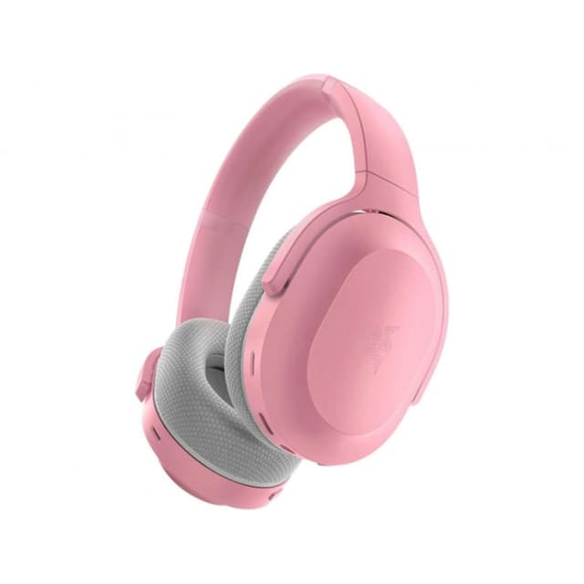 Гарнитура, Razer, Barracuda, RZ04-03790300-R3M1, Беспроводные, Микрофон встроенный, Динамики 50 мм, 20 Гц – 20 кГц, 32 Ом (1 кГц), USB Type-C или Bluetooth 5.2, Розовый