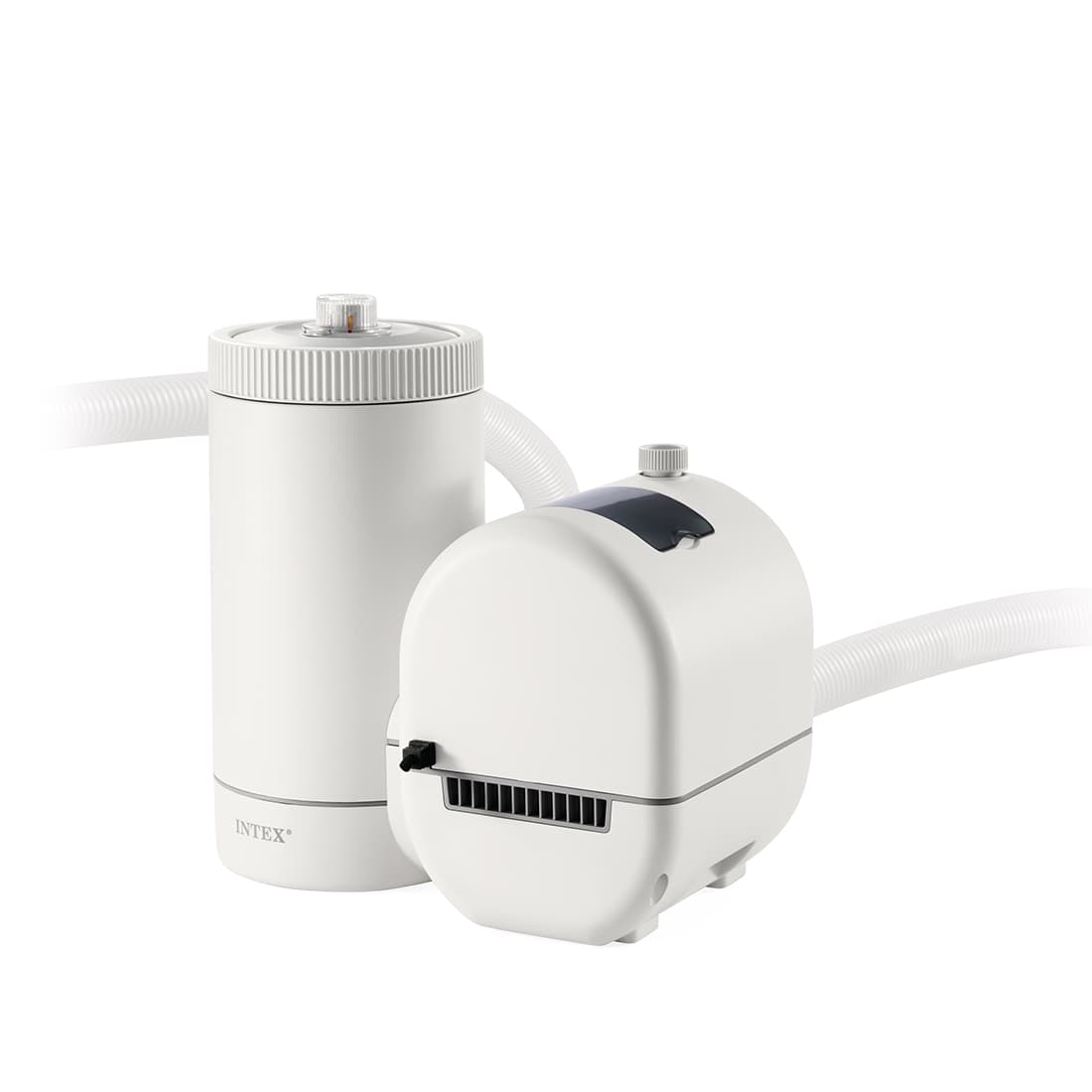 Фильтрующий насос Krystal Clear для бассейнов, INTEX, 26634, Пластик, 9463 л/час., Серый, Цветная коробка