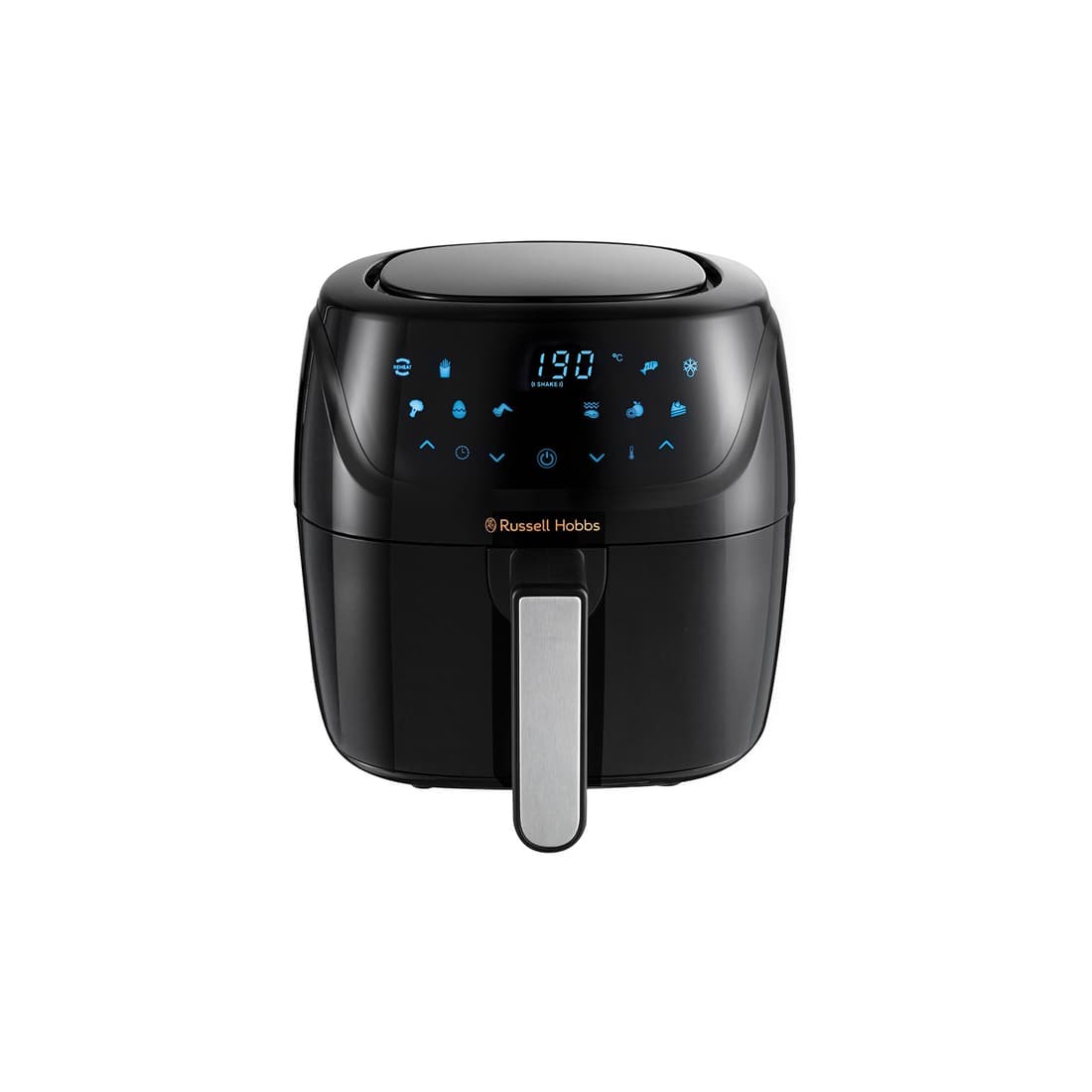 Аэрогриль, Russell Hobbs, 27160-56, Мощность1600 Вт, Объем 4,2 литра, Таймер, 8 программ, Черный