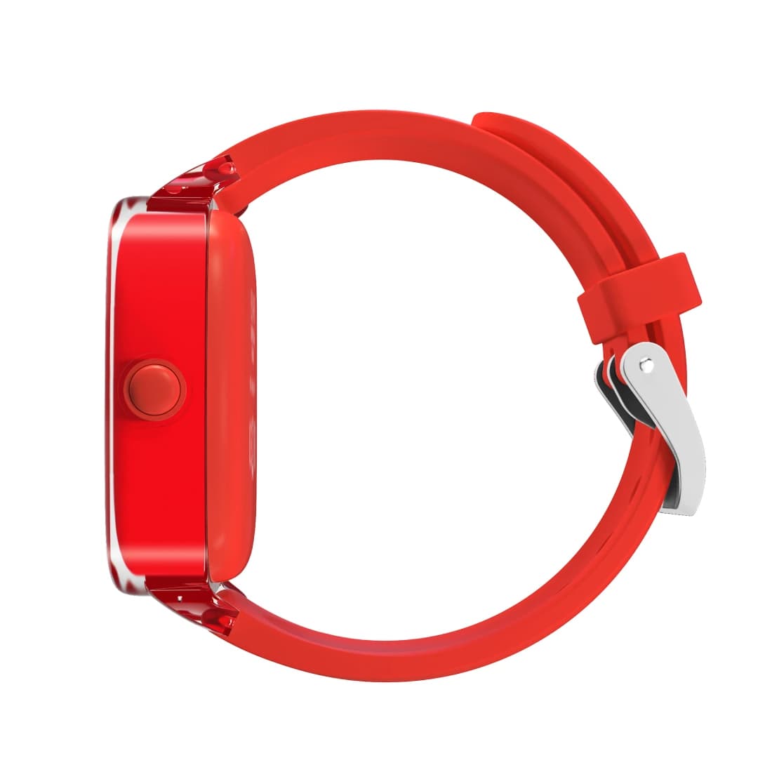 Смарт часы, Elari, KidPhone 4G Fresh, IPS дисплей 1.4 дюйма, Разрешение 240 х 240, Аккумулятор 605 мАч, Время работы до 2 дней, Красный