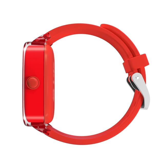 Смарт часы, Elari, KidPhone 4G Fresh, IPS дисплей 1.4 дюйма, Разрешение 240 х 240, Аккумулятор 605 мАч, Время работы до 2 дней, Красный