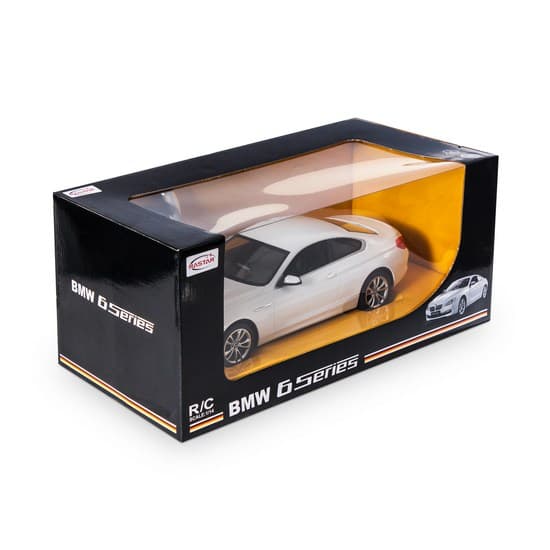 Радиоуправляемая машина, RASTAR, 42600W, 1:14, BMW 6 Series, Пластик, 27 MHz, Белая