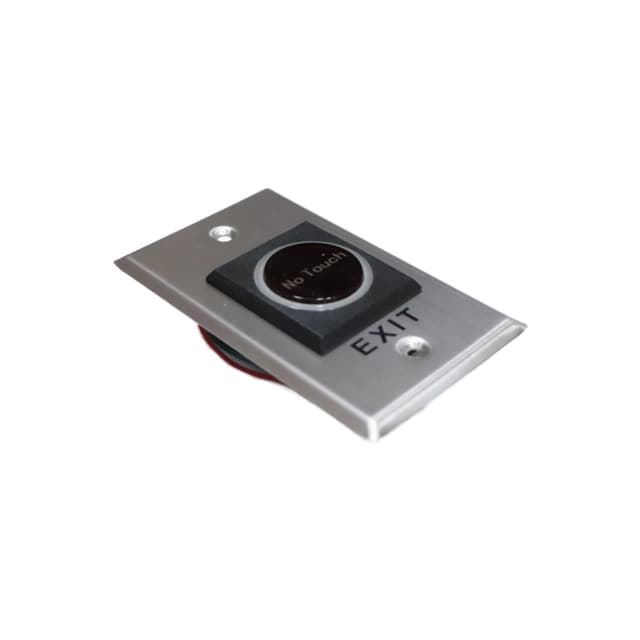 Кнопка выхода, Hikvision, DS-K7P07, Сенсорная кнопка открытия двери с контролируемой стороны, Выходной контакт 1Выход, NO/NC/COM, LED Светодиод статуса и событий / Синий/Зеленый, DC 12V~24V