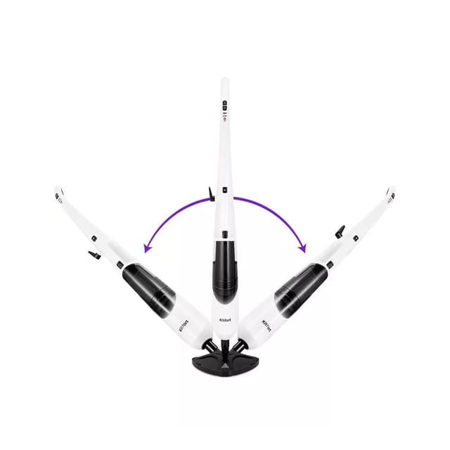 Паровая швабра, Kitfort, КТ-1021, Объем бака для воды 500 мл, Регулятор мощности есть, Готовность 25 сек, Время непрерывной работы 25 мин, Питание и производительность, Мощность 1630 Вт, Цвет белый