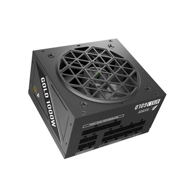 Блок питания, 1STPLAYER, HA-750BA4 WHITE, 750W, ATX 3.1, APFC, GOLD, 20+4pin, 2*4+4pin, 8*Sata, 4*Molex, 2*PCI-E 6+2pin, 1*(16pin)12VHPWR, Modular, Вентилятор 12см, 140х150х86мм, Белый