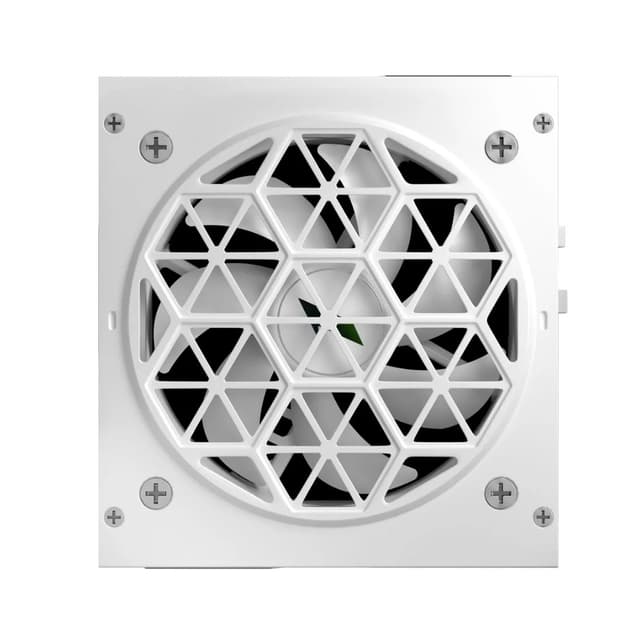 Блок питания, 1STPLAYER, HA-1000BA4 WHITE, 1000W, ATX 3.1, APFC, GOLD, 20+4pin, 2*4+4pin, 2*Sata, 3*PCI-E 6+2pin, 2*(16pin)12VHPWR, Modular, Вентилятор 12см, 140x150x86 мм, Белый