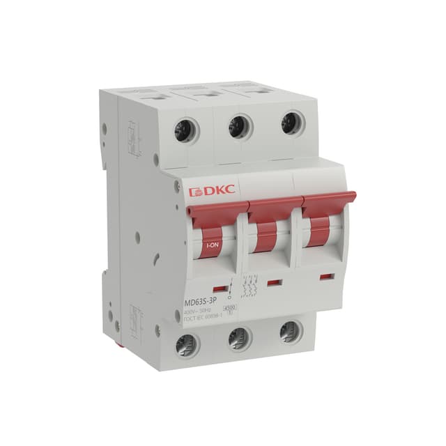 Автоматически выключатель, DKC, MD63S-3PC32, YON max 3П 32А С 4,5кА