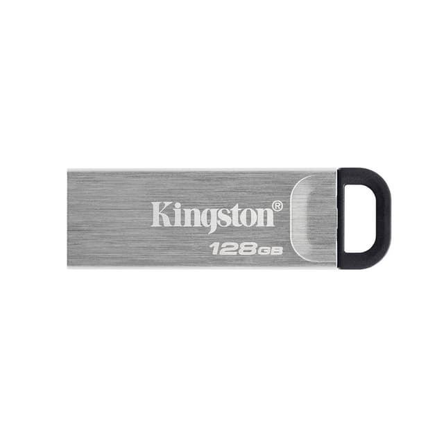 USB-накопитель, Kingston, DTKN/128GB, 128GB, USB 3.2, Серебристый