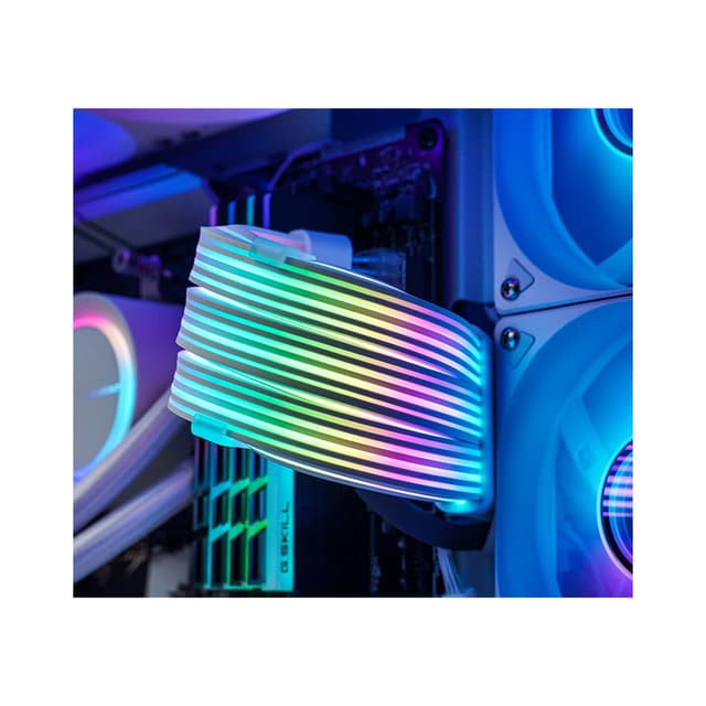 Кабель питания, Jonsbo, DY-2(GPU-12+4pin) White, Длинна кабеля до 285мм, Белый