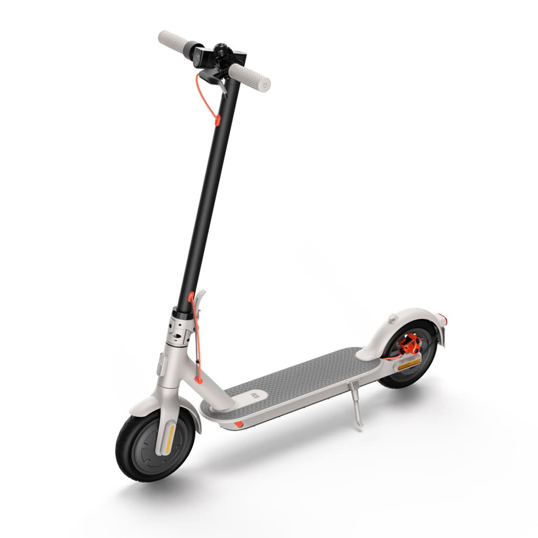 Электросамокат, Xiaomi, Mi Electric Scooter 3, BHR4853GL/DDHBC16NEB, 30 км пути, Максимальная скорость 25 км/ч, 13,2кг, Максимальная мощность 600Вт, 8.5" передние и задние пневматические шины, Серый