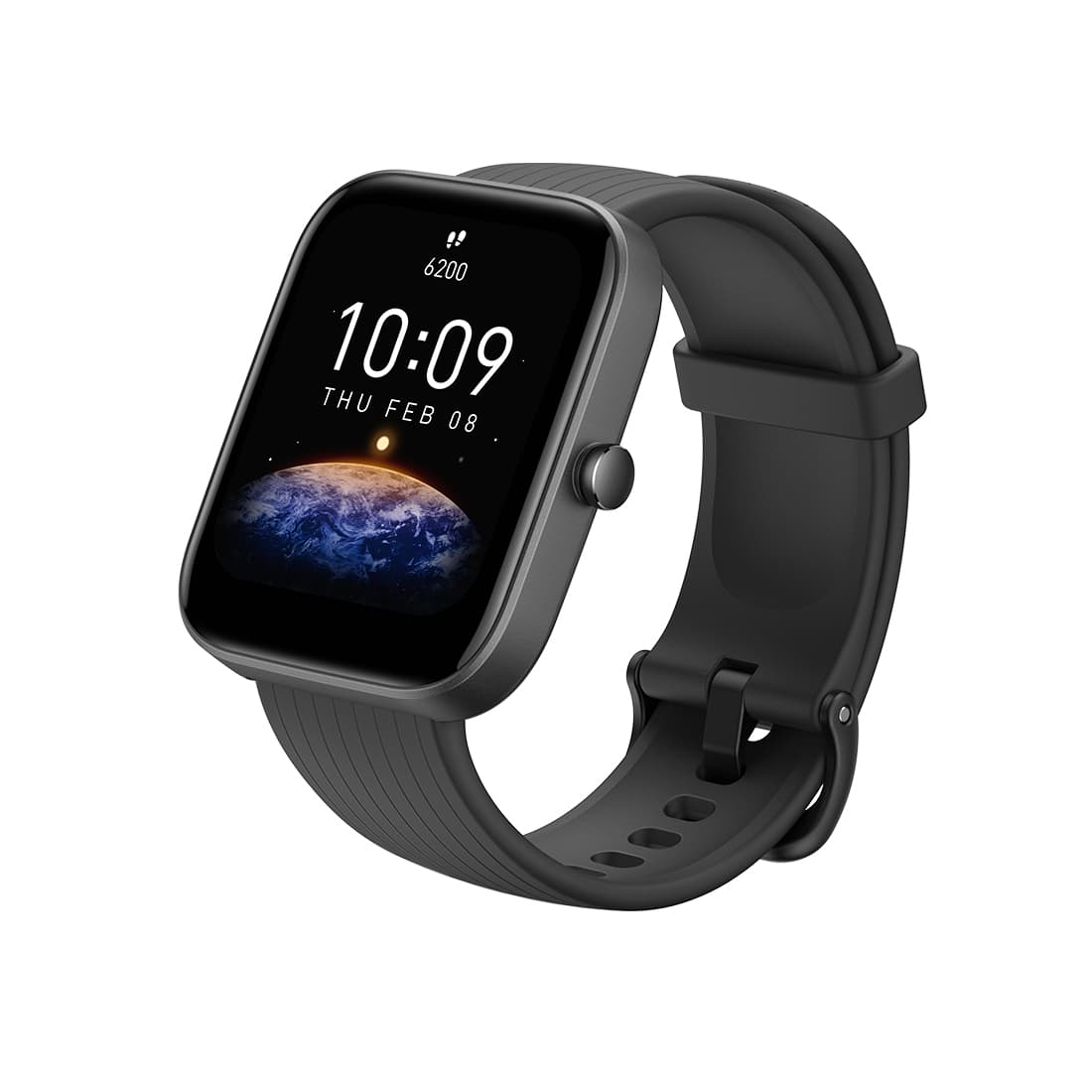 Смарт часы, Amazfit, Bip 3 Pro A2171, Дисплей 1.69" TFT, Разрешение 240х280, Водонепроницаемые (5 АТМ), GPS+GLONASS, Батарея 280 мАч, Вес 33 гр, Черный