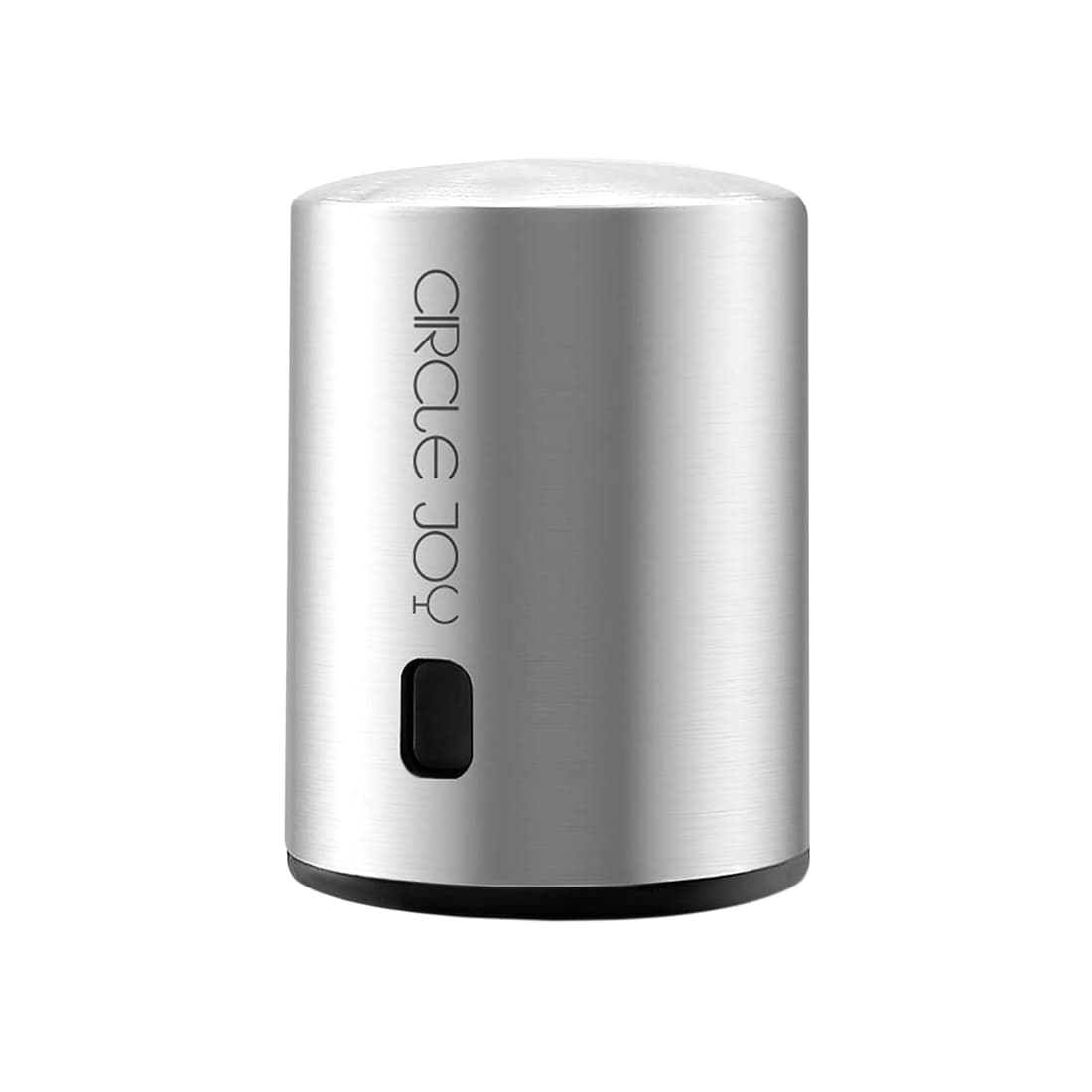 Вакуумная пробка, Circle Joy CJ-JS01 Mini stopper, Металл, Пластик, Диаметр 4,16, Высота 6см, С индикатором срока годности напитка, Поддерживает вакуум на уровне 0,038МПа, Серебристый