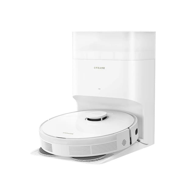 Робот-пылесос, Dreame, Robot Vacuum L10s Plus, RLL42SD, LDS, Объезд припятствий LDS + Dynamic Laser, Сила всасывания 7000, Батарея 5200 мАч, Двойные вращающиеся швабры, Резервуар для воды 300мл, Пылесборник 350мл, Время работы 155 минут, Вес 3,75 кг, Габариты 97 х 350 х 350 мм, Комплектация: робот, базовая станция, боковая щетка, шнур питания, мешок для пыли, расширение пандуса базовой станции, швабра, держатель для швабры, Белый