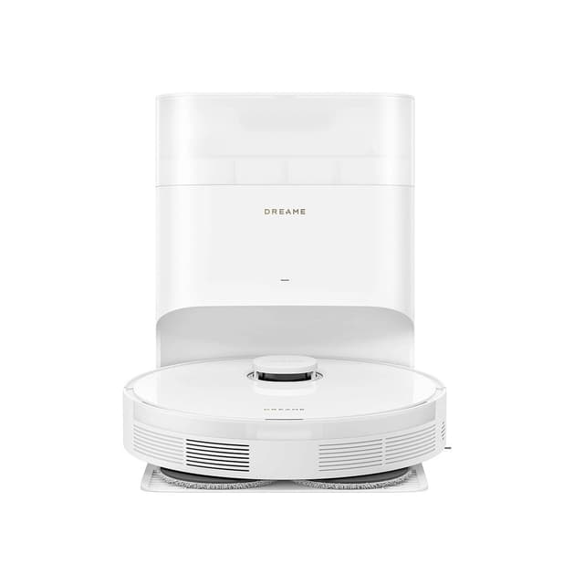 Робот-пылесос, Dreame, Robot Vacuum L10s Plus, RLL42SD, LDS, Объезд припятствий LDS + Dynamic Laser, Сила всасывания 7000, Батарея 5200 мАч, Двойные вращающиеся швабры, Резервуар для воды 300мл, Пылесборник 350мл, Время работы 155 минут, Вес 3,75 кг, Габариты 97 х 350 х 350 мм, Комплектация: робот, базовая станция, боковая щетка, шнур питания, мешок для пыли, расширение пандуса базовой станции, швабра, держатель для швабры, Белый