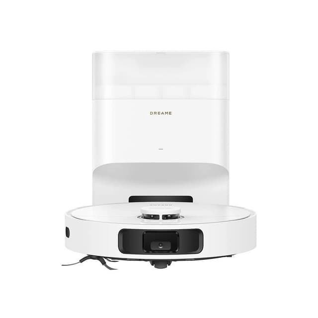 Робот-пылесос, Dreame, Robot Vacuum L10s Plus, RLL42SD, LDS, Объезд припятствий LDS + Dynamic Laser, Сила всасывания 7000, Батарея 5200 мАч, Двойные вращающиеся швабры, Резервуар для воды 300мл, Пылесборник 350мл, Время работы 155 минут, Вес 3,75 кг, Габариты 97 х 350 х 350 мм, Комплектация: робот, базовая станция, боковая щетка, шнур питания, мешок для пыли, расширение пандуса базовой станции, швабра, держатель для швабры, Белый