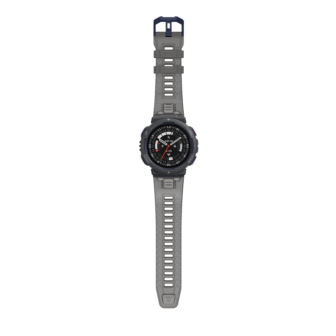 Смарт часы, Amazfit, Active Edge A2212, Дисплей 1.32" TFT, Разрешение 360*360 pixel, GPS, GLONASS, Beidou, Galileo, QZSS, Водонепроницаемые (10 ATM), Аккумулятор 370 мАч, Время работы до 24 дней, Полуночный пульс