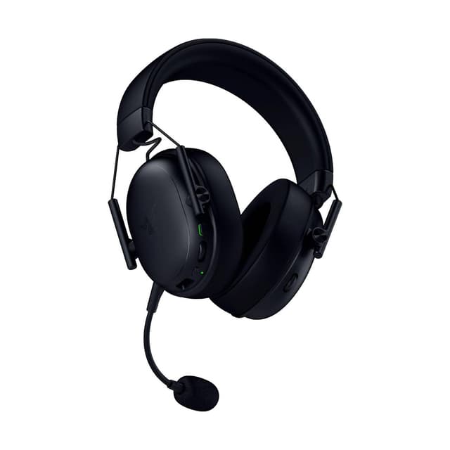 Гарнитура, Razer, BlackShark V3, RZ04-05410100-R3M1, Игровая гарнитура, Динамики 50 мм, THX Spatial Audio, 20 – 28000 Гц, 106 дБ, 32 Ом, Микрофон съёмный однонаправленный, 60 – 16000 Гц, –42 дБ, Беспроводные / Проводные, 2.4 ГГц / Bluetooth / USB, Чёрный