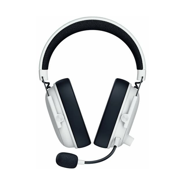 Гарнитура, Razer, BlackShark V3, RZ04-05410400-R3M1, Игровая гарнитура, Динамики 50 мм, THX Spatial Audio, 20 – 28000 Гц, 106 дБ, 32 Ом, Микрофон съёмный однонаправленный, 60 – 16000 Гц, –42 дБ, Беспроводные / Проводные, 2.4 ГГц / Bluetooth / USB, Белый