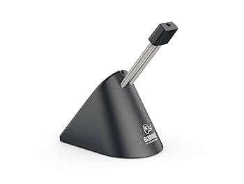 Держатель провода мыши, Glorious, Mouse Bungee, G-MB-BLACK, Пластик, Резина, Металл, Нескользящие ножки, Черный