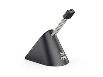 Держатель провода мыши, Glorious, Mouse Bungee, G-MB-BLACK, Пластик, Резина, Металл, Нескользящие ножки, Черный