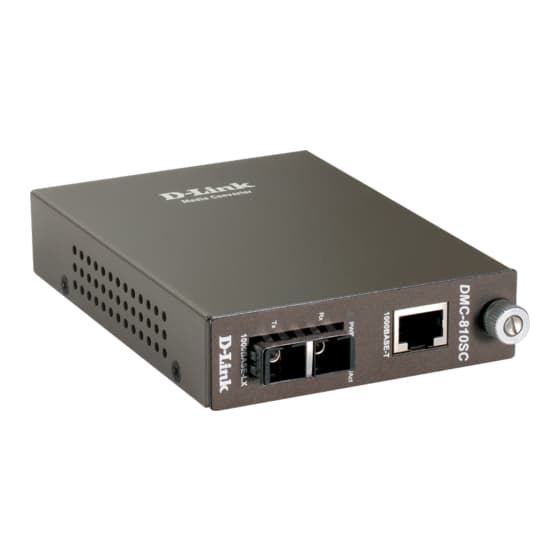 D-Link DMC-805X/A1A Медиаконвертер, 10GBase-CX4 → 10GBase-X SFP+ (1 порт CX4, 1 порт SFP+)