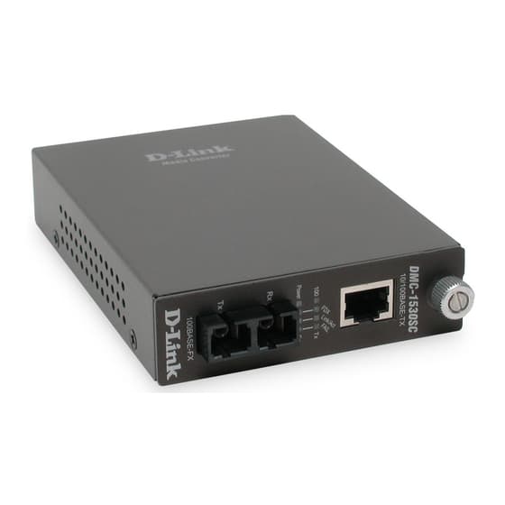 D-Link DMC-805X/A1A Медиаконвертер, 10GBase-CX4 → 10GBase-X SFP+ (1 порт CX4, 1 порт SFP+)